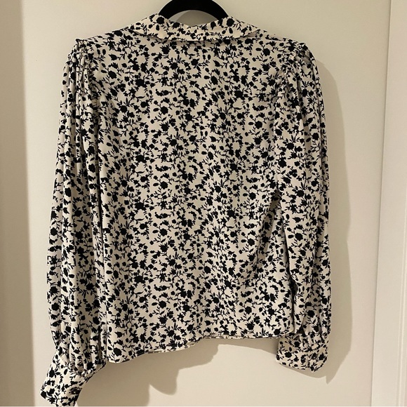 Primark Floral Blouse with Balloon Sleeves - Picture 3 of 4